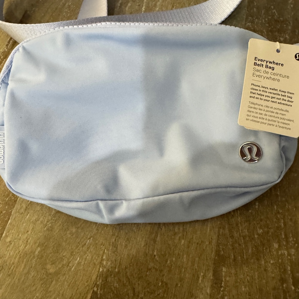 Lululemon Pastel Blue Everywhere Belt Bag 1L NWT